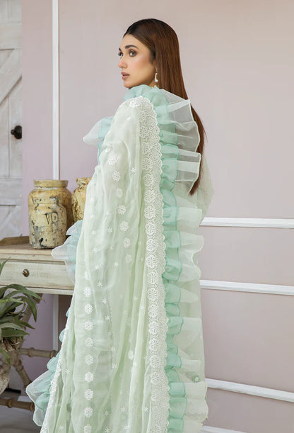 Adan's Libas Chantelle Chikankari Unstitched 3 Piece Embroidered Lawn Suit - D-01 - Summer Collection 2023 Brand Mafia by Zonash