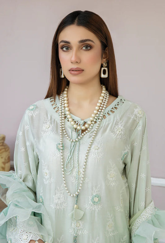 Adan's Libas Chantelle Chikankari Unstitched 3 Piece Embroidered Lawn Suit - D-01 - Summer Collection 2023 Brand Mafia by Zonash