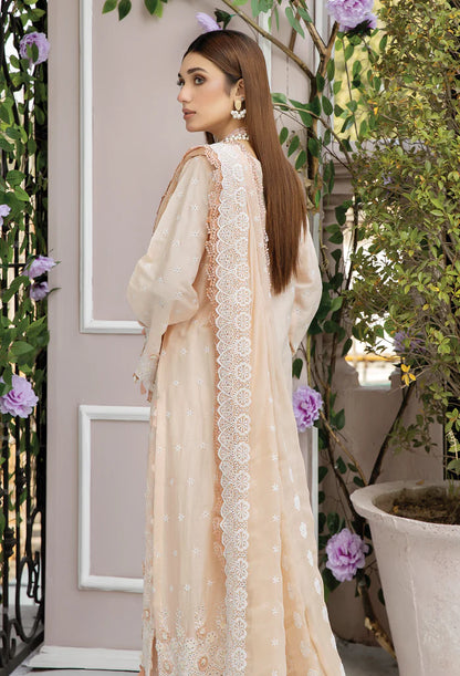 Adan's Libas Chantelle Chikankari Unstitched 3 Piece Embroidered Lawn Suit - D-02 - Summer Collection 2023 Brand Mafia by Zonash