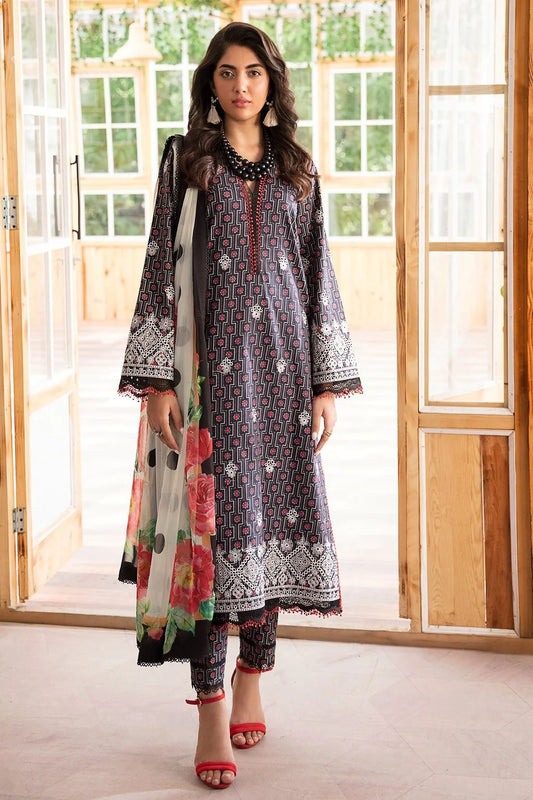 Afrozeh-Unstitched-3-Piece-Embroidered-Lawn-Suit-AF23P-Twilight-Summer-Collection