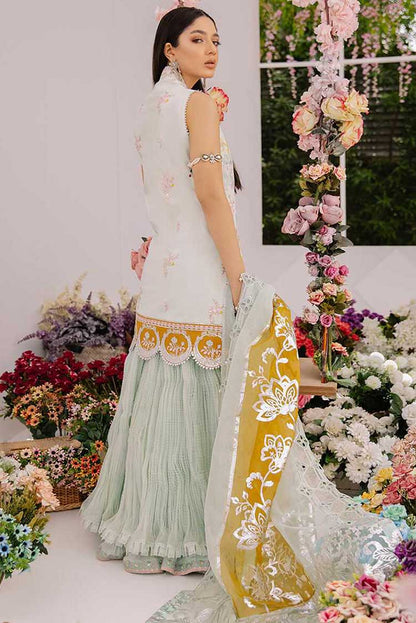 Ariana By Asifa & Nabeel Stitched 3 Piece Embroidered Lawn Suit - FLORIAN 6B - Luxury Lawn Collection Brand Mafia by Zonash