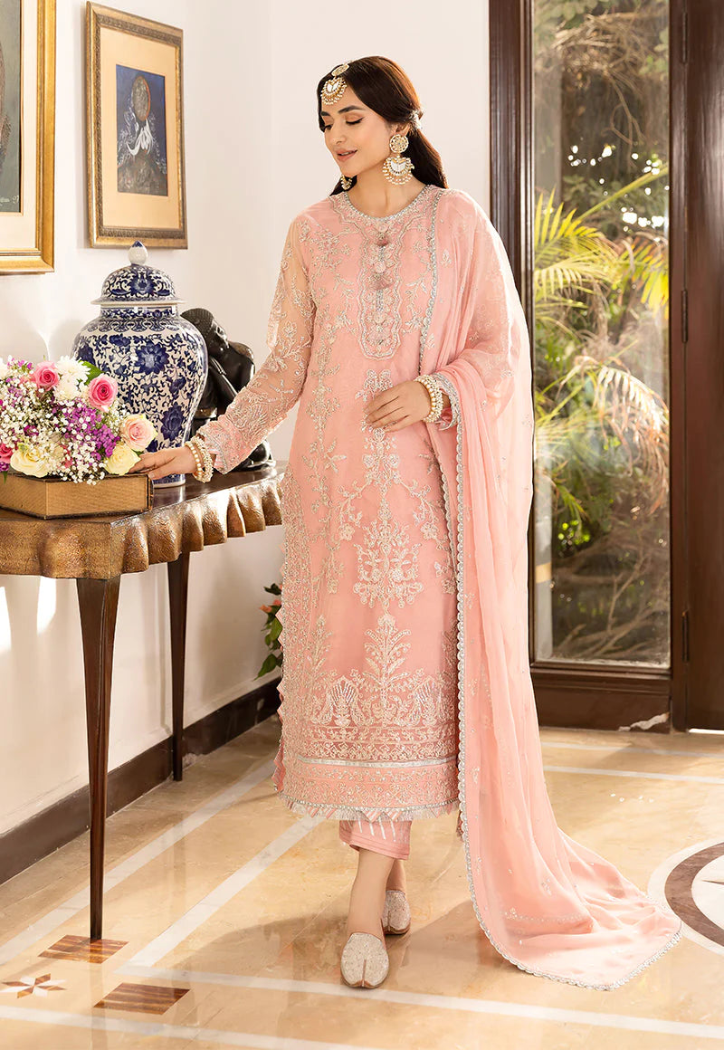 Asim Jofa Maahru, Noorie & Merub Embroidered 3Pc Unstitched Suit AJSM-36 Brand Mafia by Zonash