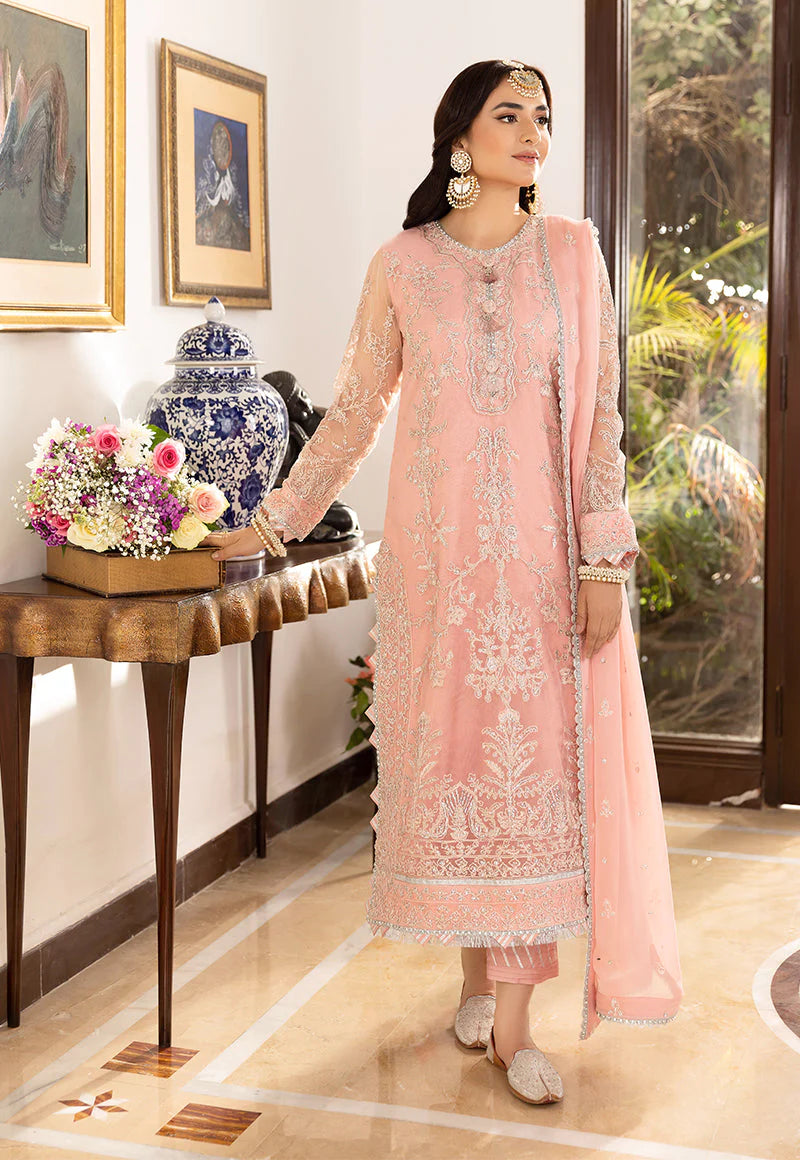 Asim Jofa Maahru, Noorie & Merub Embroidered 3Pc Unstitched Suit AJSM-36 Brand Mafia by Zonash