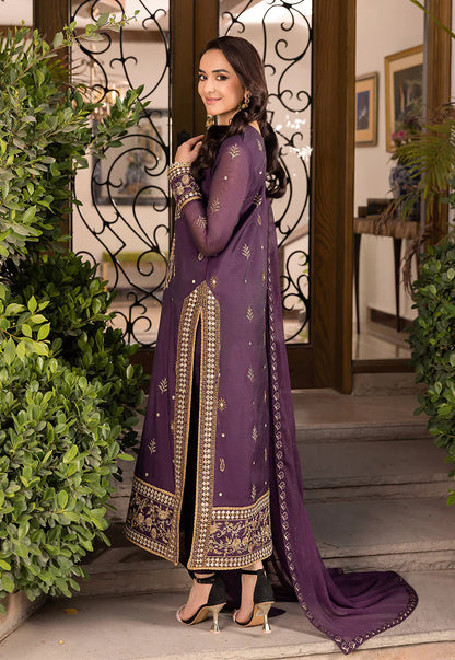 Asim Jofa Maahru, Noorie & Merub Embroidered 3Pc Unstitched Suit AJSM-44 Brand Mafia by Zonash