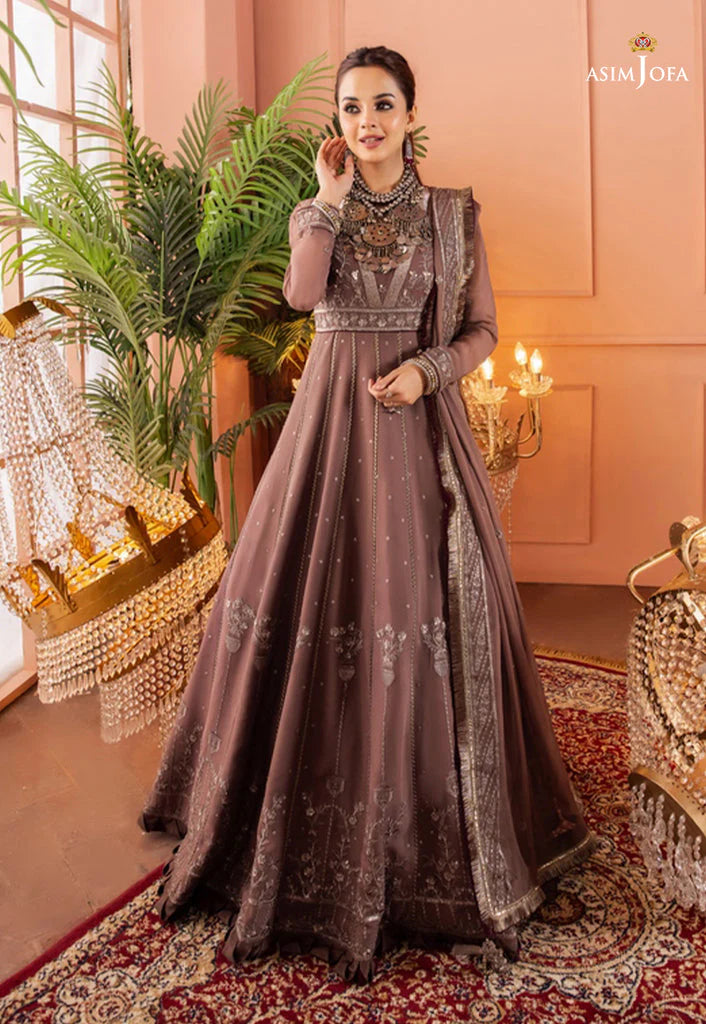 Asim Jofa Mehr-o-Maah Embroidered Suits Unstitched 3 Piece AJM-17 - Luxury Festive Collection Brand Mafia by Zonash