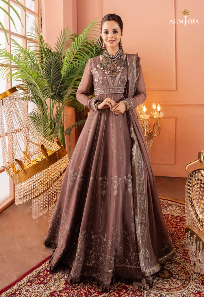 Asim Jofa Mehr-o-Maah Embroidered Suits Unstitched 3 Piece AJM-17 - Luxury Festive Collection Brand Mafia by Zonash