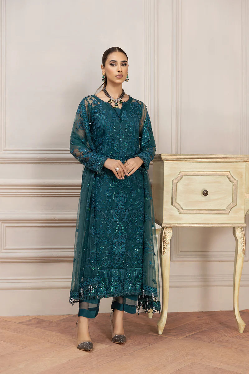 Farasha-Unstitched-2-Piece-Embroidered-Net-Suit-Chloe-Luxury-Collection