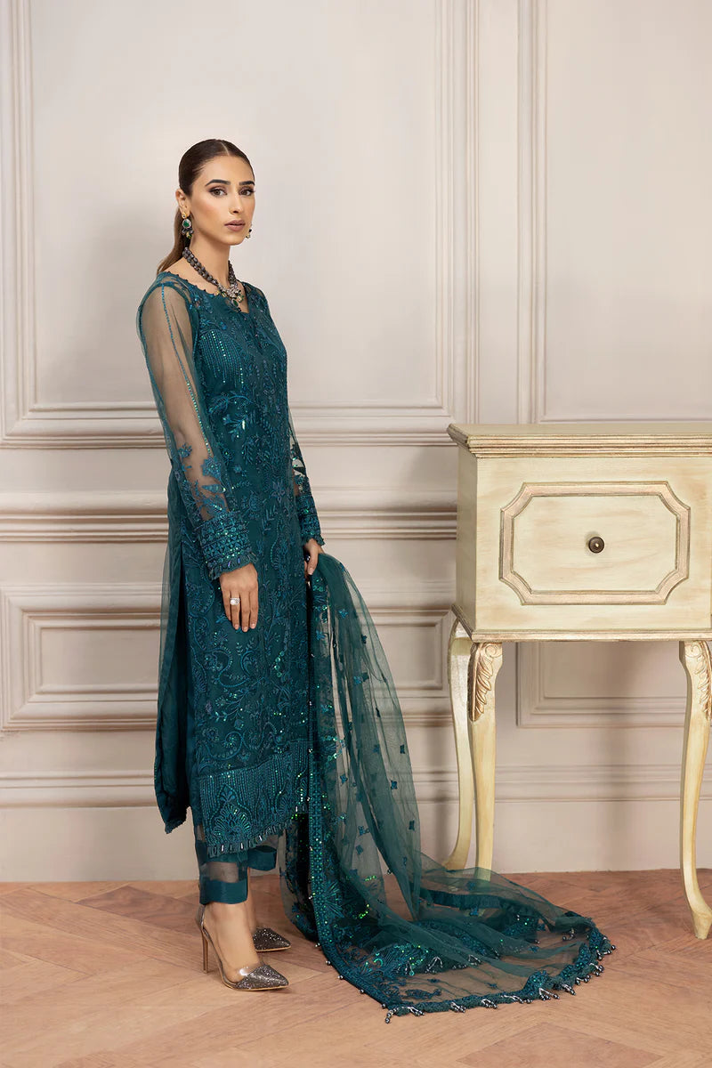 Farasha-Unstitched-2-Piece-Embroidered-Net-Suit-Chloe-Luxury-Collection