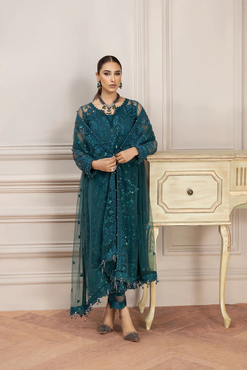 Farasha-Unstitched-2-Piece-Embroidered-Net-Suit-Chloe-Luxury-Collection