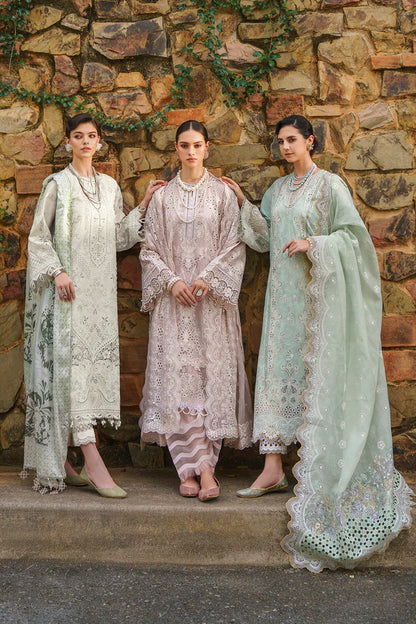 Baroque Unstitched 3 Piece Embroidered Printed Lawn Suit BQ24SL D-01 - Summer Collection Brand Mafia by Zonash