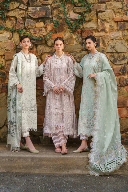 Baroque Unstitched 3 Piece Embroidered Printed Lawn Suit BQ24SL D-07 - Summer Collection Brand Mafia by Zonash