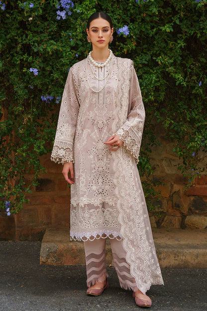 Baroque Unstitched 3 Piece Embroidered Swiss Lawn Suit BQ24SL D-03 - Summer Collection Brand Mafia by Zonash