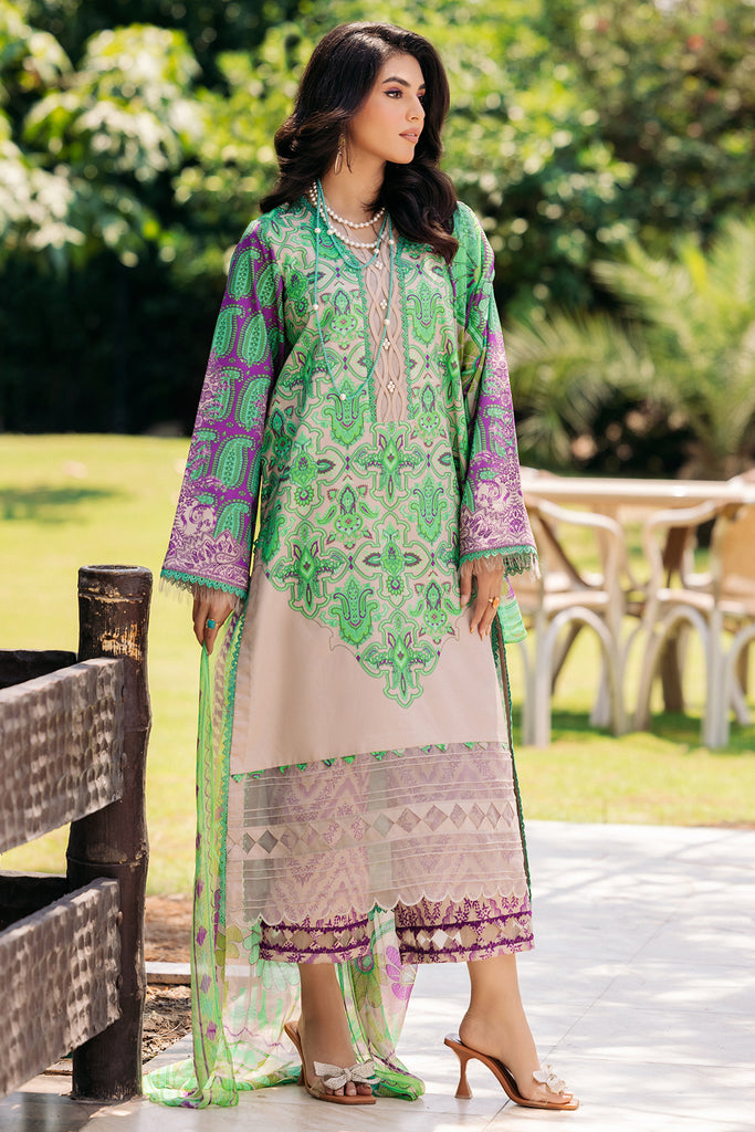 C-Prints By Charizma Unstitched 3 Piece Printed Lawn Suit CRZ24CP-5 CP4-43 - Summer Collection Brand Mafia by Zonash