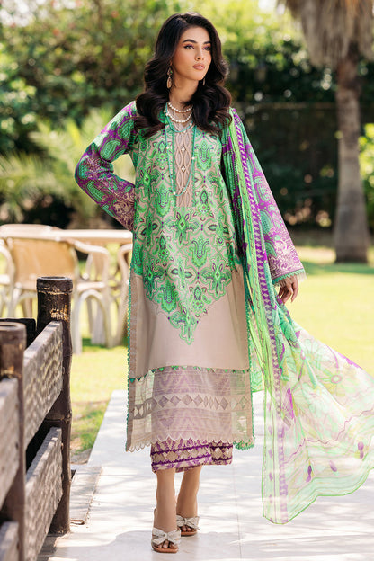 C-Prints By Charizma Unstitched 3 Piece Printed Lawn Suit CRZ24CP-5 CP4-43 - Summer Collection Brand Mafia by Zonash