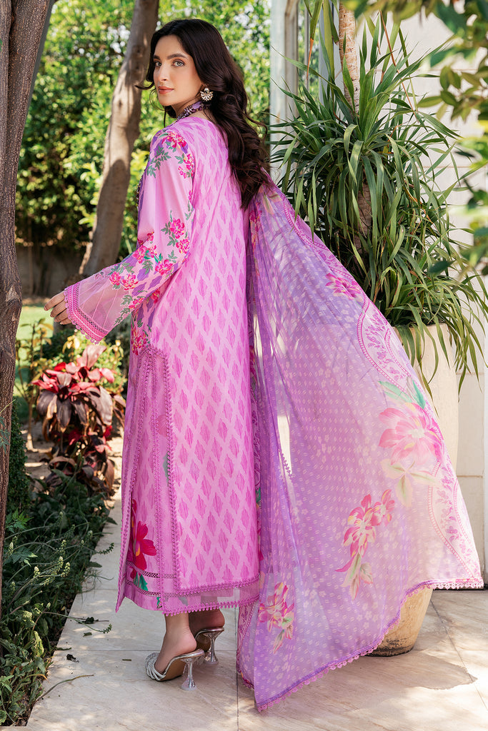 C-Prints By Charizma Unstitched 3 Piece Printed Lawn Suit CRZ24CP-5 CP4-44 - Summer Collection Brand Mafia by Zonash