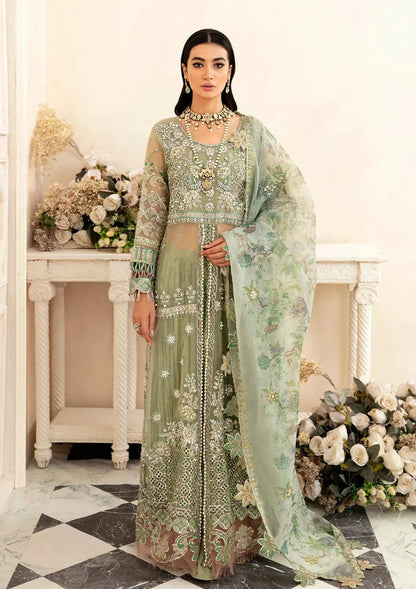 Celebrations By Elaf Unstitched 3 Piece Embroidered Suit EF23C ECH-04 SHAHBANO - Luxury Collection Brand Mafia by Zonash