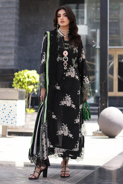 Charizma Rang-E-Bahar Unstitched 3 Piece Embroidered Lawn Suit CRZ24RB CRB4-10 - Spring Summer Collection Brand Mafia By Zonash