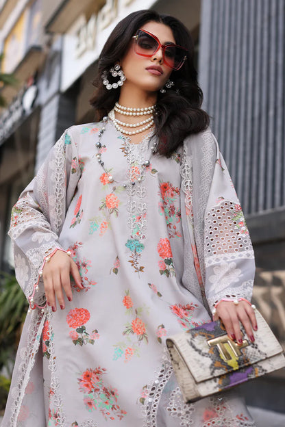 Charizma Rang-E-Bahar Unstitched 3 Piece Embroidered Lawn Suit CRZ24RB CRB4-11 - Spring Summer Collection Brand Mafia By Zonash