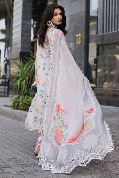 Charizma Rang-E-Bahar Unstitched 3 Piece Embroidered Lawn Suit CRZ24RB CRB4-11 - Spring Summer Collection Brand Mafia By Zonash