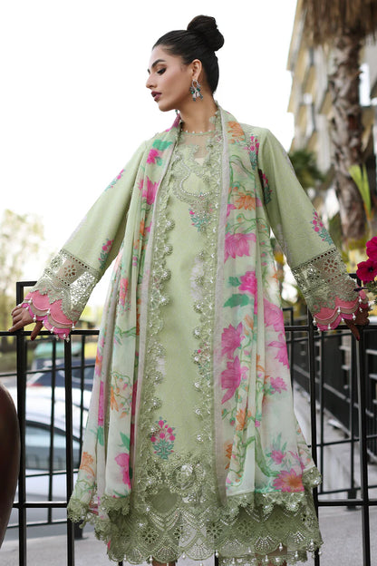 Charizma Rang-E-Bahar Unstitched 3 Piece Embroidered Lawn Suit CRZ24RB CRB4-12 - Spring Summer Collection Brand Mafia By Zonash