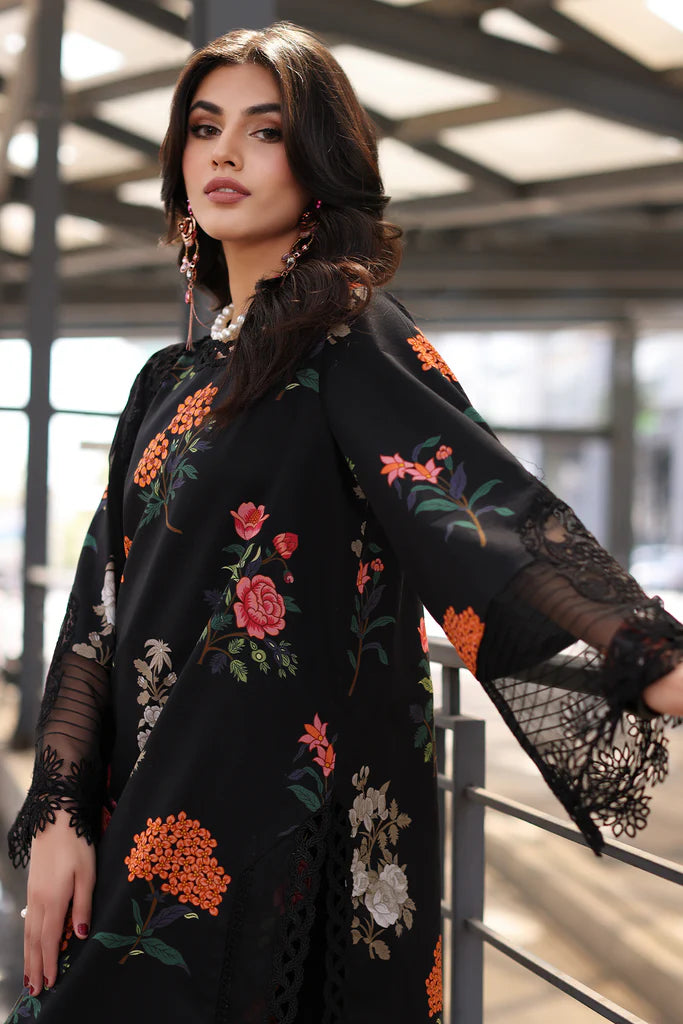 Charizma Rang-E-Bahar Unstitched 3 Piece Embroidered Lawn Suit CRZ24RB CRB4-13 - Spring Summer Collection Brand Mafia By Zonash