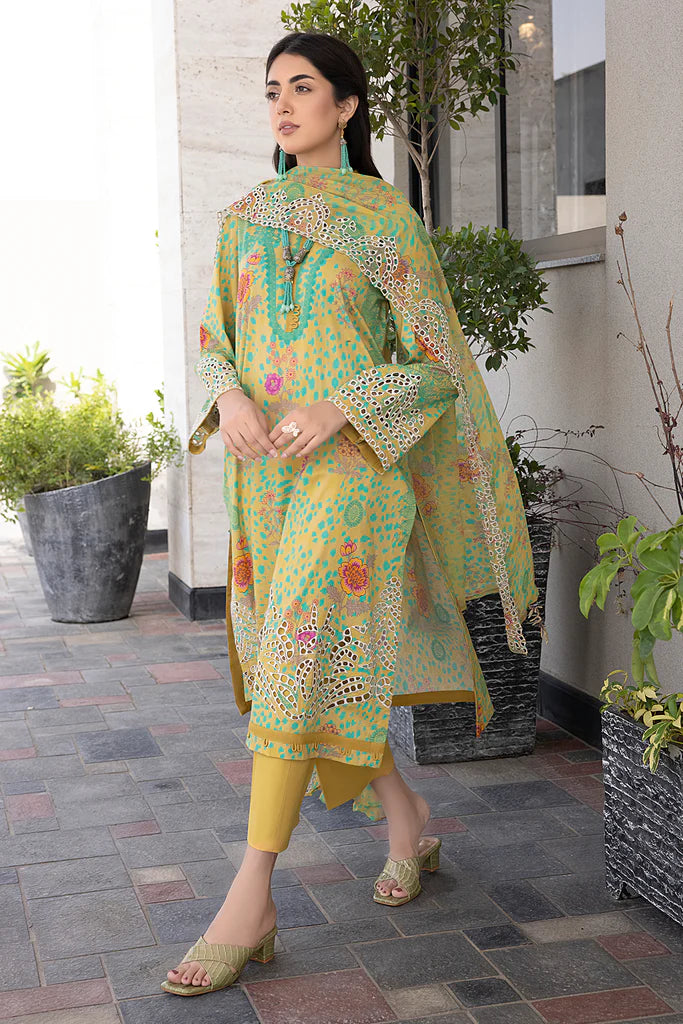 Charizma Unstitched 3 Piece Embroidered Lawn Suit CRZ24C3 CC-26 - Summer Collection Brand Mafia by Zonash