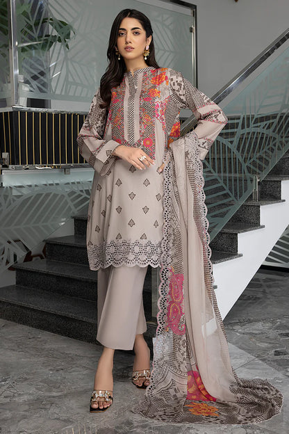 Charizma Unstitched 3 Piece Embroidered Lawn Suit CRZ24C3 CC-30 - Summer Collection Brand Mafia by Zonash