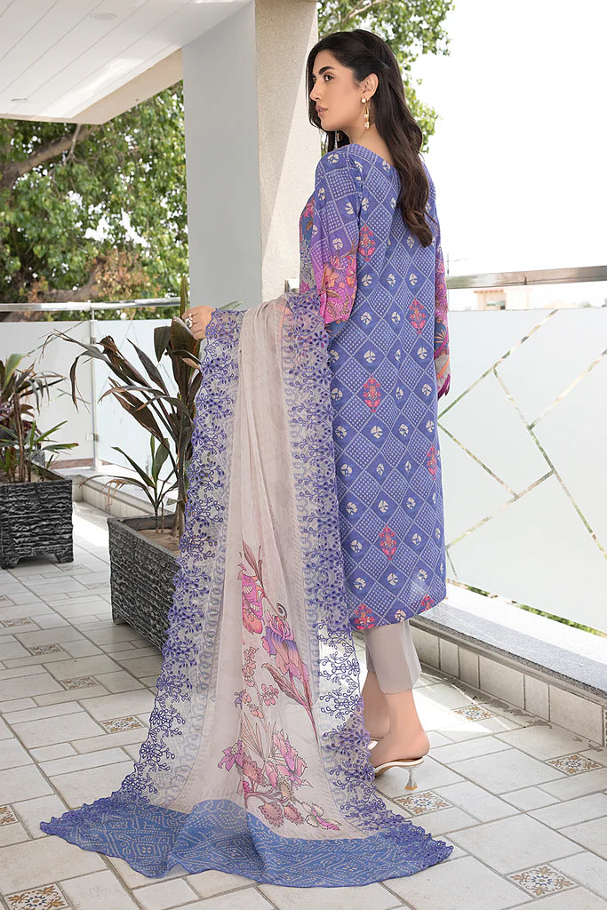 Charizma Unstitched 3 Piece Embroidered Lawn Suit CRZ24C3 CC-31 - Summer Collection Brand Mafia by Zonash