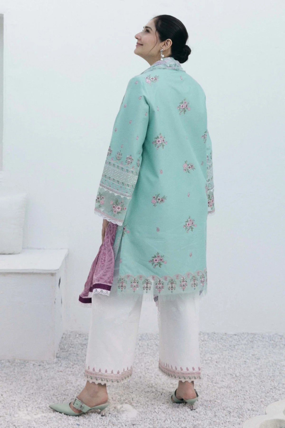 Coco By Zara Shahjahan Unstitched 3 Piece Embroidered Lawn Suit CZS24E D-5 SHAAM - Festive Collection Brand Mafia by Zonash