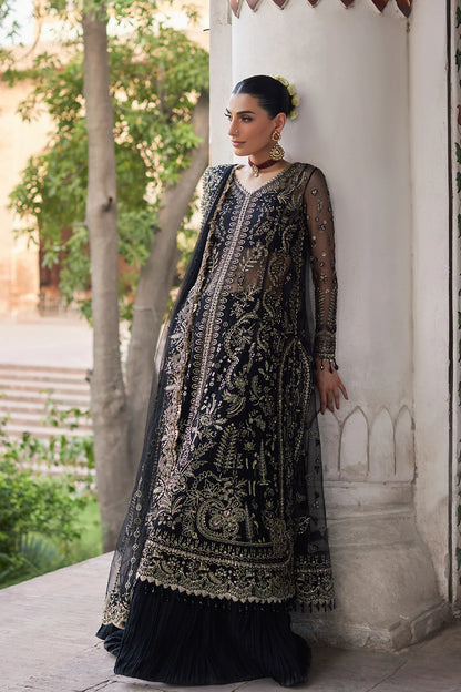 Dastangoi By Afrozeh Unstitched 3 Piece Embroidered Net Suit DGAF23 AWE-23-V1-06 Nafeesa - Wedding Collection Brand Mafia by Zonash