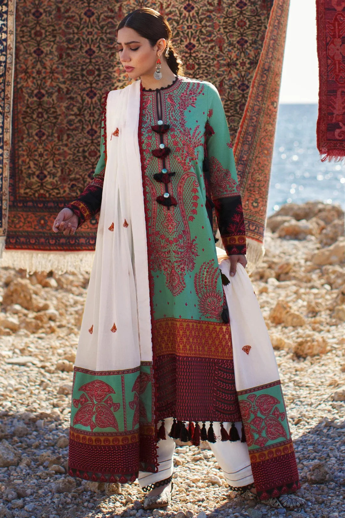 Elan Unstitched 3 Piece Embroidered Lawn Suit OREL21 EL21-10-b Esin - Summer Collection Brand Mafia by Zonash