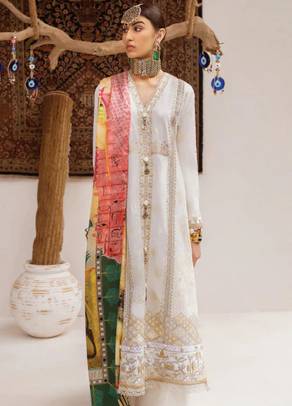 Elan Unstitched 3 Piece Embroidered Lawn Suit OREL21 EL21-15-B Aiyla - Summer Collection Brand Mafia by Zonash