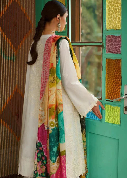 Elan Unstitched 3 Piece Embroidered Lawn Suit OREL21 EL21-15-B Aiyla - Summer Collection Brand Mafia by Zonash