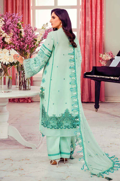 Gul Ahmed Premium Unstiched 3Pc Embroidered Swiss Voil Suit LSV-22009 - Summer Collection Brand Mafia by Zonash