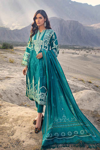 Gul Ahmed Pure Joy of Winter 2Pc Embroidered Khaddar Suit AP-12051 Brand Mafia by Zonash