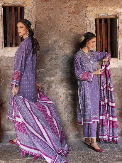 Gul Ahmed Unstitched 2Pc Chunri Printed Lawn Suit CL-22091 A - Summer Collection Brand Mafia by Zonash