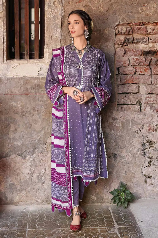 Gul Ahmed Unstitched 2Pc Chunri Printed Lawn Suit CL-22091 A - Summer Collection Brand Mafia by Zonash