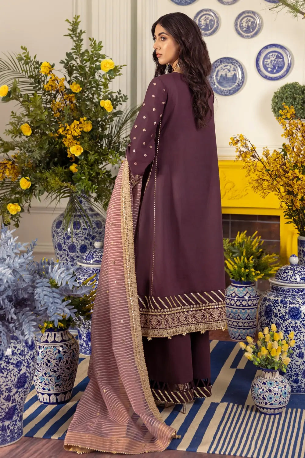 Gul Ahmed Unstitched 2Pc Embroidered Suit Fe22072 - Summer Collection Brand Mafia by Zonash