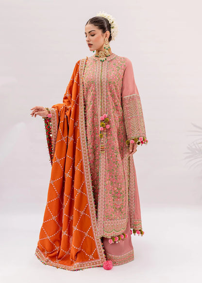 Hussain Rehar Stitched 3 Piece Embroidered Karandi Suit HR22 Rehab - Winter Collection Brand Mafia by Zonash