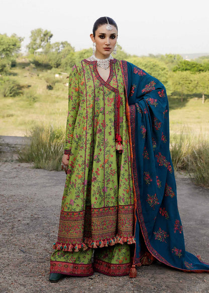 Hussain Rehar Unstitched 3 Piece Embroidered Karandi Suit HR23EKW - Corral - Winter Collection Brand Mafia by Zonash