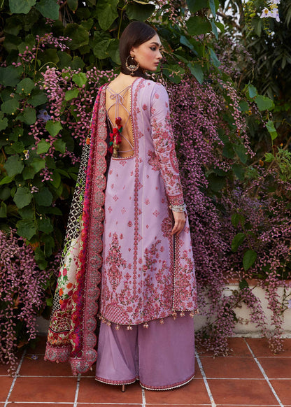 Hussain Rehar Unstitched 3 Piece Embroidered Lawn Suit HRR24EL AYZEL - Luxury Collection Brand Mafia by Zonash