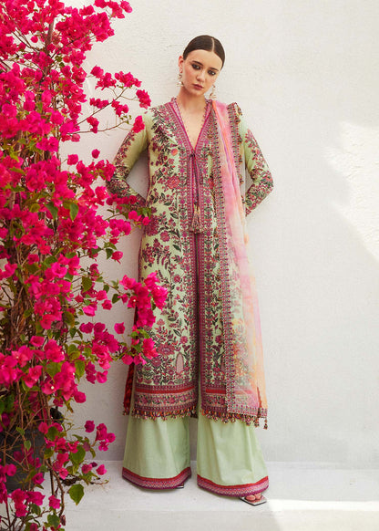 Hussain Rehar Unstitched 3 Piece Embroidered Lawn Suit HRR24EL EIRA - Luxury Collection Brand Mafia by Zonash