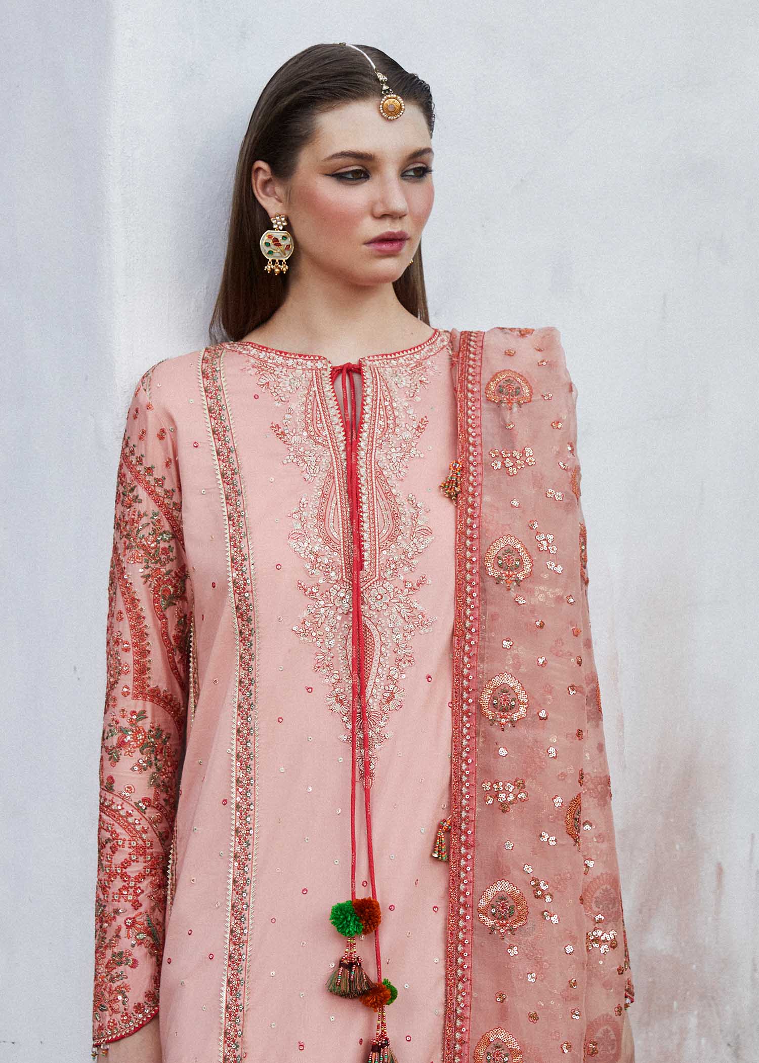 Hussain Rehar Unstitched 3 Piece Embroidered Lawn Suit HRR24EL NAYRA - Luxury Collection Brand Mafia by Zonash