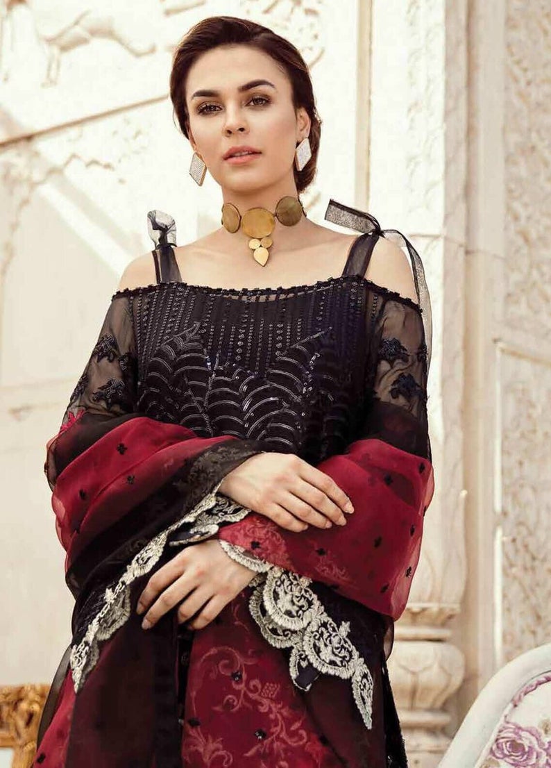 Imrozia By Serene Stitched 3 Piece Embroidered Missouri Suit IS-807 SHAB-E-MEHTAB - Luxury Collection Brand Mafia by Zonash