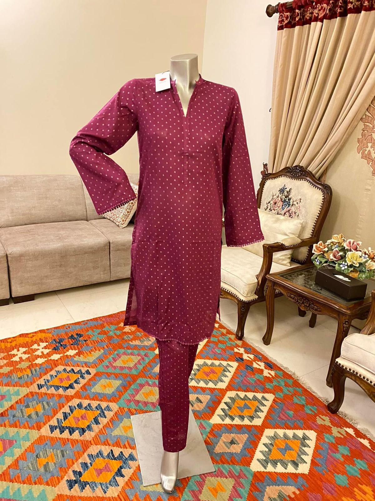 Khaadi Pret - Straight Shirts with Trousers - 2pc Suit 🌺 KP-04 Brand Mafia by Zonash