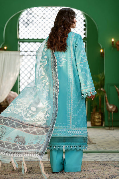 Kinaar Khwaab By Shiza Hassan Unstitched 3 Piece Embroidered Lawn Suit SH22KK KH-02 Kasak - Spring / Summer Collection Brand Mafia by Zonash