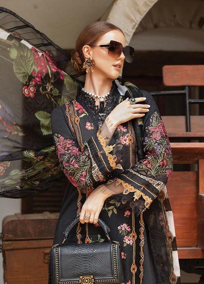 M Prints By Maria B Unstitched 3 Piece Embroidered Lawn Suits 6B - Eid Collection Brand Mafia by Zonash