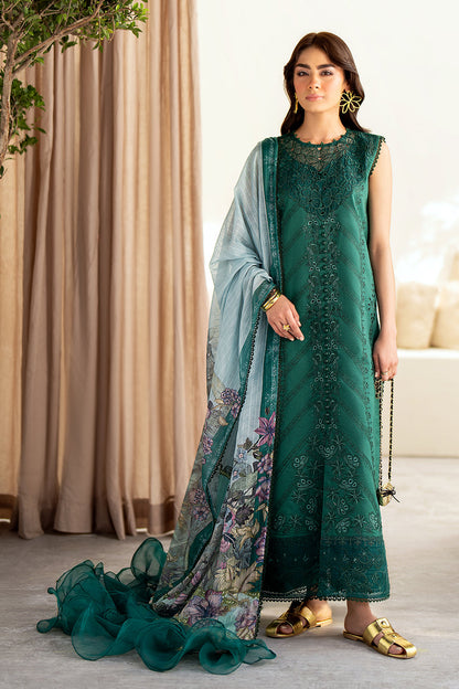 Saad Shaikh Unstitched 3 Piece Embroidered Lawn Suit SSK24E - PETAL - Festive Collection - Brand Mafia by Zonash