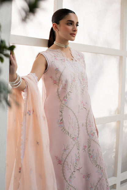 Saad Shaikh Unstitched 3 Piece Embroidered Lawn Suit SSK24E - MEADOW - Festive Collection - Brand Mafia by Zonash