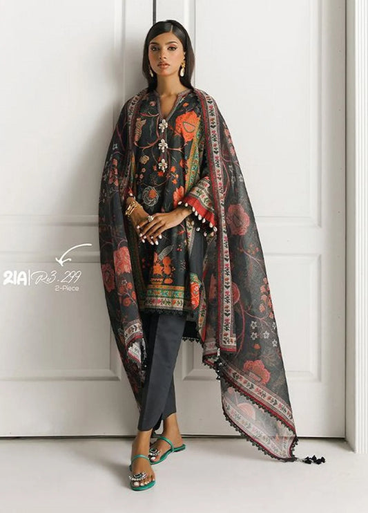 Mahay by Sana Safinaz Stitched 3 Piece Embroidered Lawn Suit SS23MH D-21A - Luxury Collection Brand Mafia by Zonash